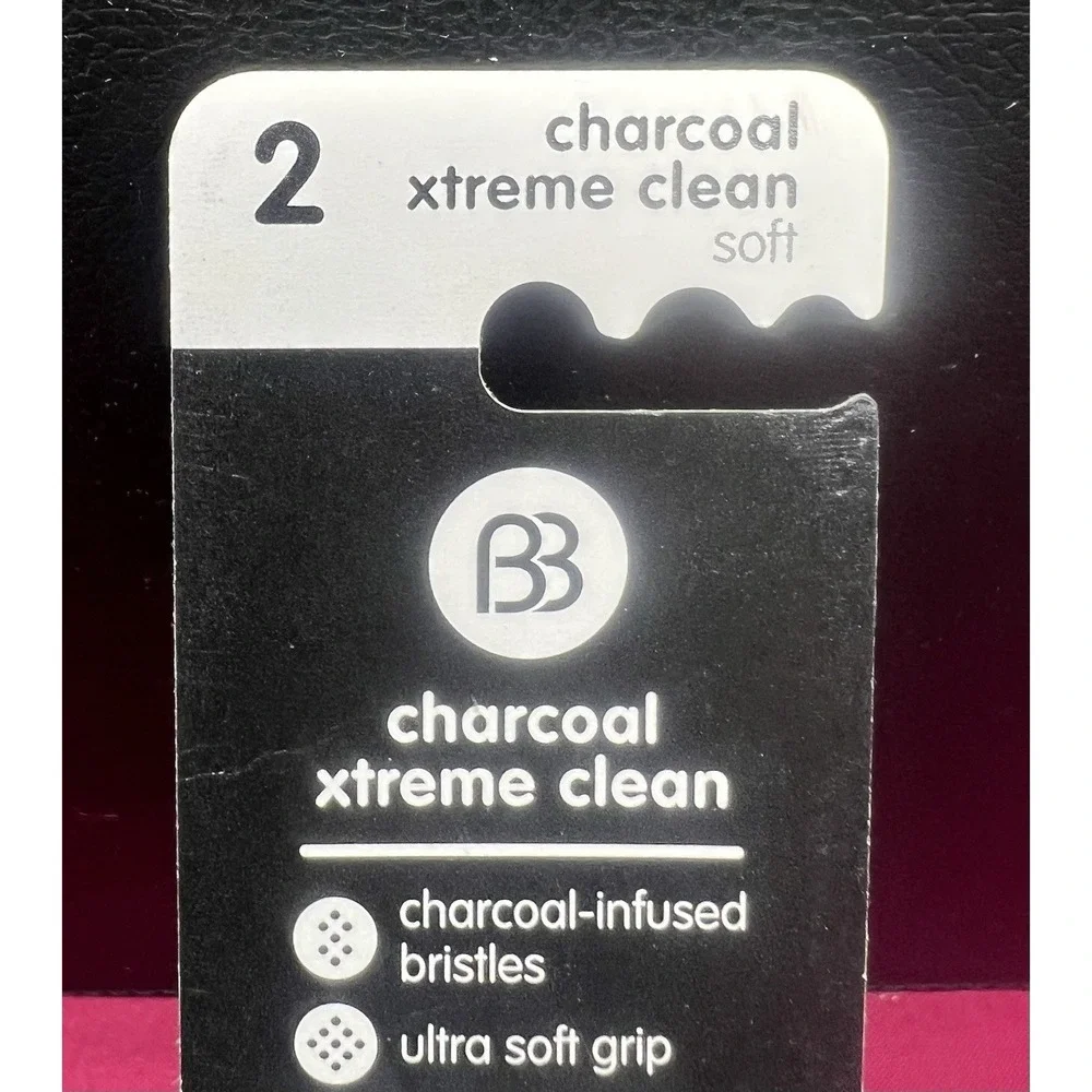 Brush Buddies~ Charcoal‎ Infused Toothbrushs - Soft Bristle Blue